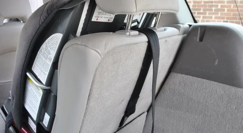Car seat top tethers - what you need to know to use them right