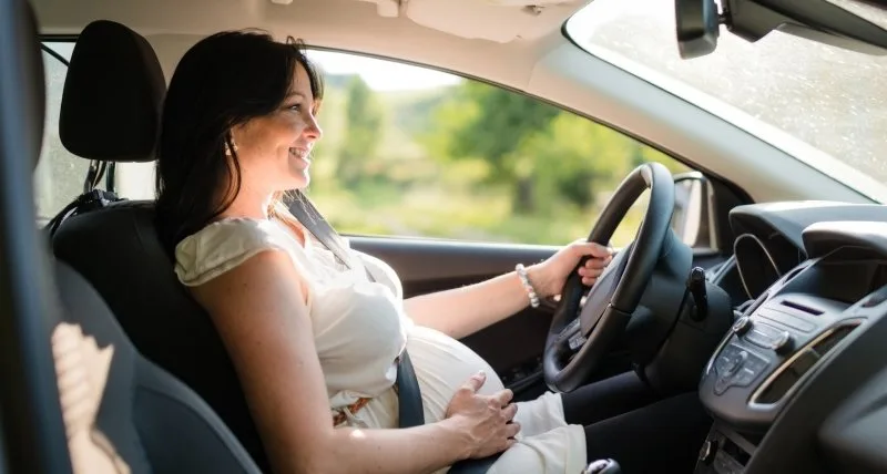 Wearing a seat belt during pregnancy & how you may be doing it wrong