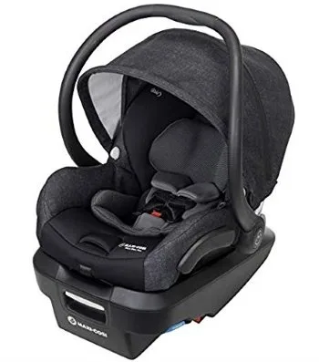 Maxi-Cosi Mico Max Plus Infant Car Seat With Base (Nomad Black)